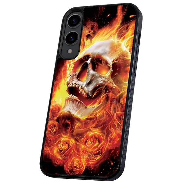 Samsung Galaxy S25 Edge - Kuoret/Suojakuori Burning Skull