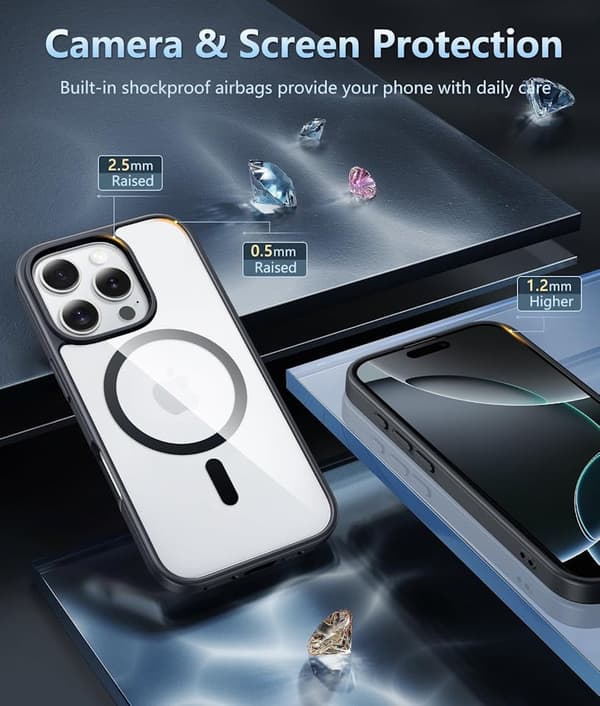 iPhone 16 Pro Max mattamusta Magsafe-kotelo