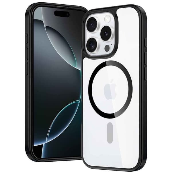 iPhone 16 Pro musta Magsafe-kotelo