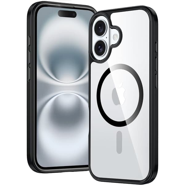 iPhone 16 mat sort Magsafe etui