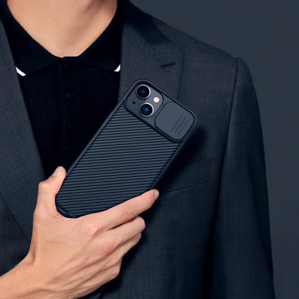 Nillkin CamShield Pro-cover til Apple iPhone 14 Plus (sort)