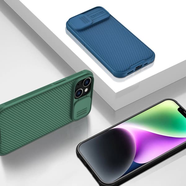 Nillkin CamShield Pro-cover til Apple iPhone 14 Plus (sort)