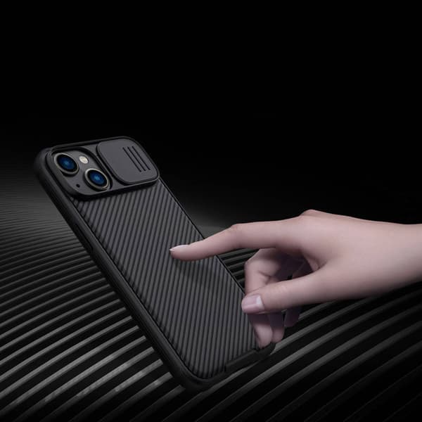 Nillkin CamShield Pro-cover til Apple iPhone 14 Plus (sort)