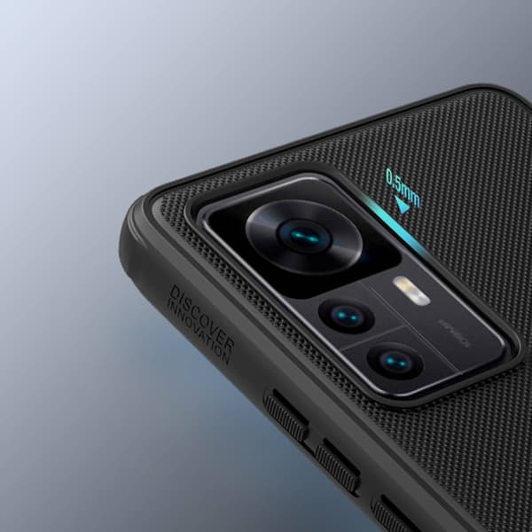 Nillkin Frosted Pro -kotelo Xiaomi 12T:lle (musta)