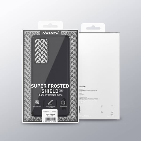 Nillkin Frosted Pro -kotelo Xiaomi 12T:lle (musta)