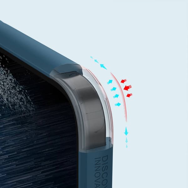 Nillkin Frosted Pro -suojakuori Samsung Galaxy S23 Ultralle (sininen)