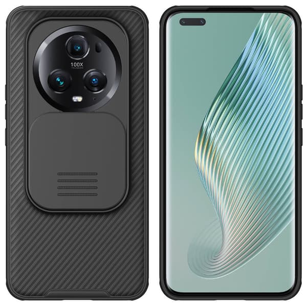 Nillkin CamShield Pro -suojakuori Honor Magic 5 Prolle (musta)