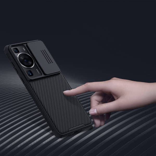 Nillkin CamShield Pro -suojakuori Honor Magic 5 Prolle (sininen)
