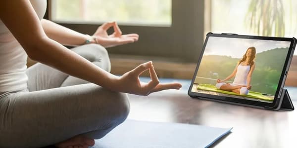 Älykäs grafiikkasuojus Lenovo Tab M9 2023 TB310:lle (Yökissa)
