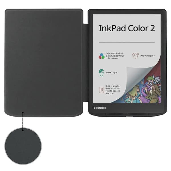PocketBook InkPad 4/ Color 2 Smart Case - Marineblå