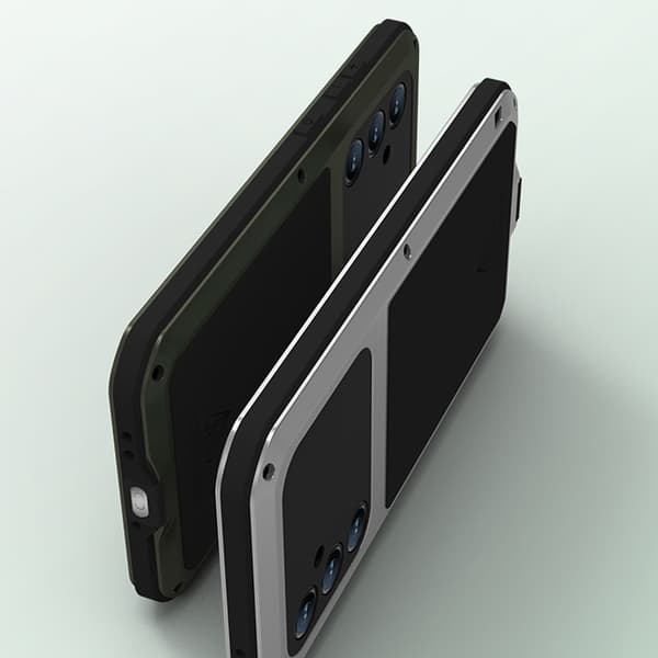 Love Mei Kraftfullt Armor-skal till Samsung Galaxy S23 FE (Svart)