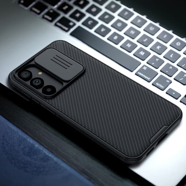 Nillkin CamShield Pro -suojakuori Samsung Galaxy S23 FE:lle (vihreä)