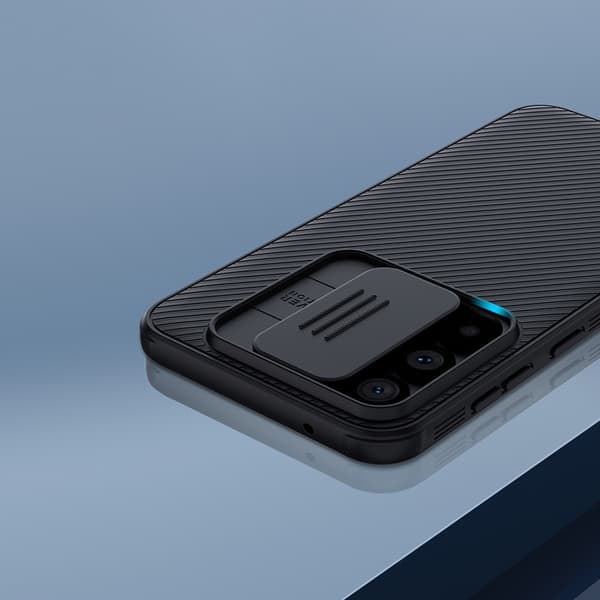 Nillkin CamShield Pro -suojakuori Samsung Galaxy S23 FE:lle (vihreä)