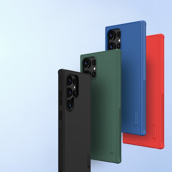 Nillkin Frosted Pro-cover til Samsung Galaxy S24 Ultra (grøn)