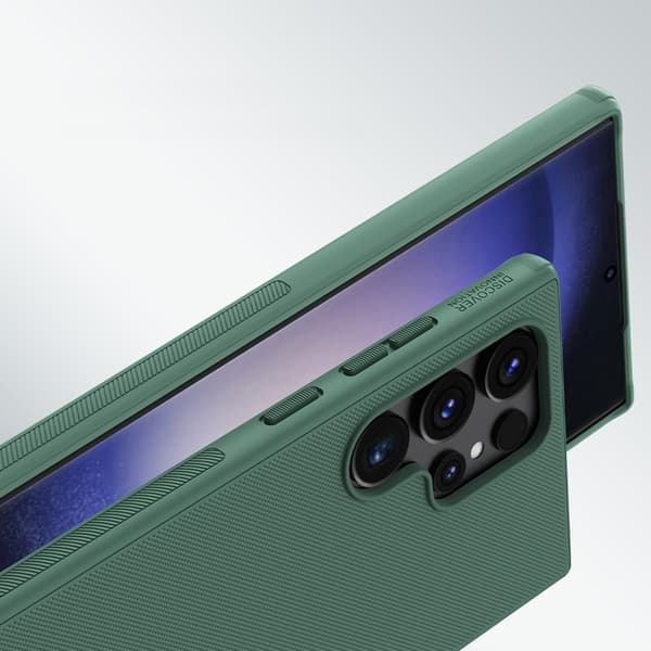 Nillkin Frosted Pro-cover til Samsung Galaxy S24 Ultra (grøn)
