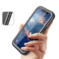 Miniatyrbillede 3 af 9: IP68 Vandtæt Etui 360+ Rem til iPhone 13 (Sort)