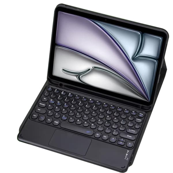 iPad Air 11 Gen6 Bluetooth-tastaturcover med touchpad (sort)
