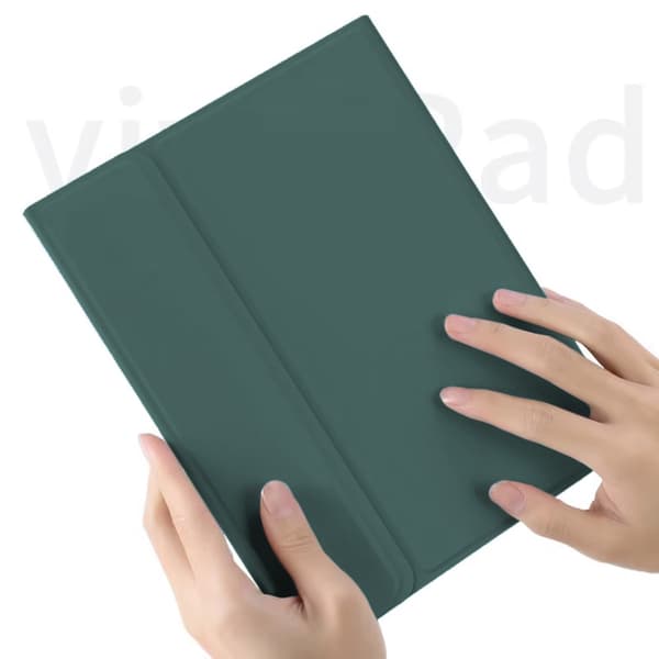 iPad Air 13 Gen6 Bluetooth-tangentbordsfodral med pekplatta (grönt)
