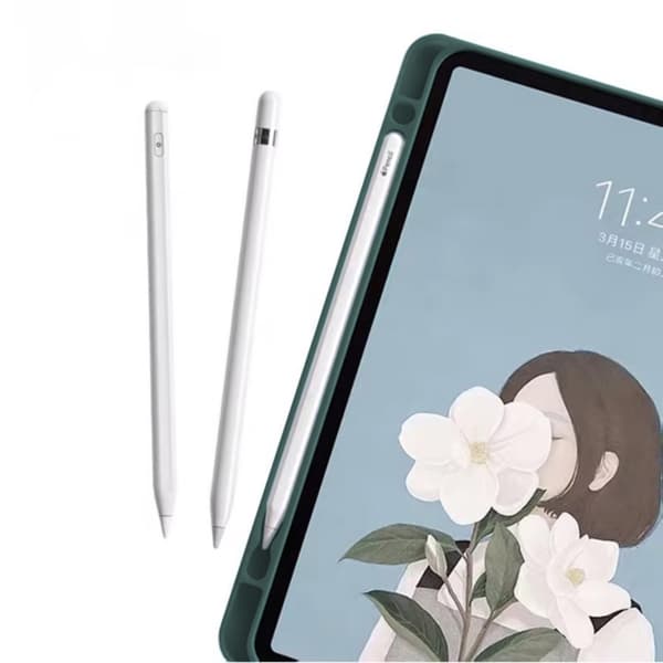 iPad Air 13 Gen6 Bluetooth-tangentbordsfodral med pekplatta (grönt)