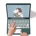 Miniatyrbild 8 av 8: iPad Air 13 Gen6 Bluetooth-tangentbordsfodral med pekplatta (grönt)