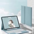 Miniatyrbild 3 av 8: iPad Air 13 Gen6 Bluetooth-tangentbordsfodral med pekplatta (blå)