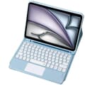 Miniatyrbild 1 av 8: iPad Air 13 Gen6 Bluetooth-tangentbordsfodral med pekplatta (blå)