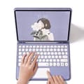 Miniatyrbild 7 av 8: iPad Air 13 Gen6 Bluetooth-tangentbordsfodral med pekplatta (lila)