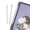 Miniatyrbild 2 av 8: iPad Air 13 Gen6 Bluetooth-tangentbordsfodral med pekplatta (lila)