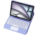 Miniatyrbild 1 av 8: iPad Air 13 Gen6 Bluetooth-tangentbordsfodral med pekplatta (lila)