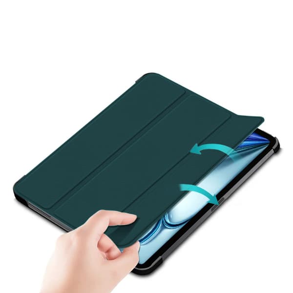 Smart Case för iPad Air 11 Gen. 6 2024 (Grön)