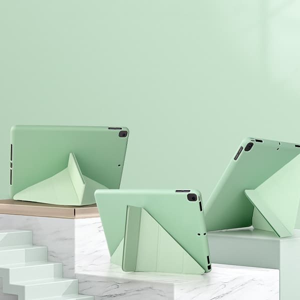 Trippelvikbart fodral för iPad Air 11 Gen. 6 2024 (svart)