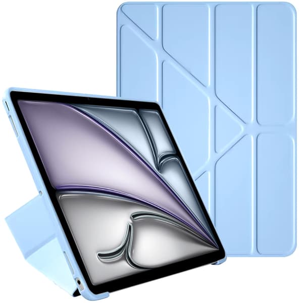Trifold-etui til iPad Air 11 Gen. 6 2024 (blå)