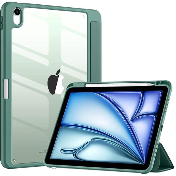 Hårdt krystalcover til iPad Air 11 Gen. 6 2024 (Grøn)