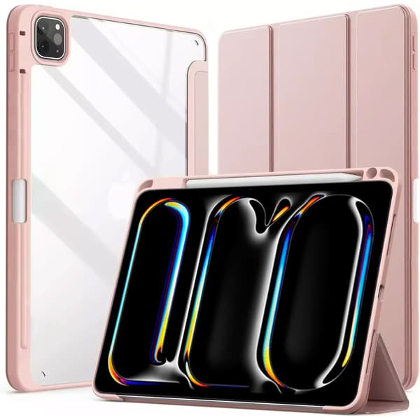 Hårt kristallfodral till iPad Pro 11 Gen. 5 2024 (rosa)