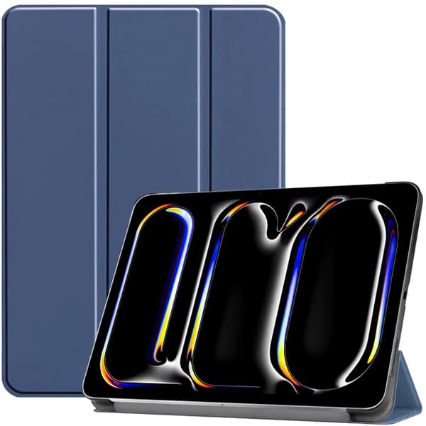 Smart Cover til iPad Pro 13 Gen. 5 2024 (Marineblå)