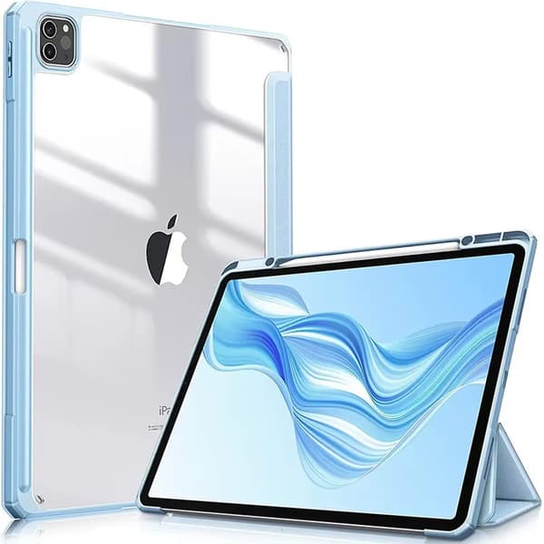 Hårdt krystalcover til iPad Pro 13 Gen. 5 2024 (blå)