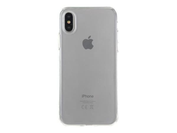 Halvstyv skal - BIG BEN - iPhone X/XS - Transparent - Skyddar mot stötar - Fritt tillgång till funktioner