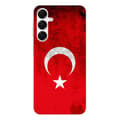 Miniatyrbild 1 av 6: Siliconfodral med tryck kompatibel med Samsung Galaxy A36 5G Turkietflagga