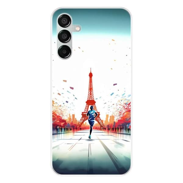 Siliconfodral med tryck kompatibel med Samsung Galaxy M15 5G Olympiska spelen