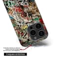 Miniatyrbild 6 av 6: Siliconfodral med tryck kompatibel med Xiaomi Redmi 14C 4G Graffiti 1