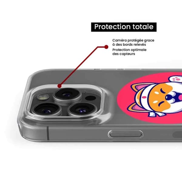 Silicone-skal med tryck som är kompatibel med Samsung Galaxy A36 5G Shiba ninja