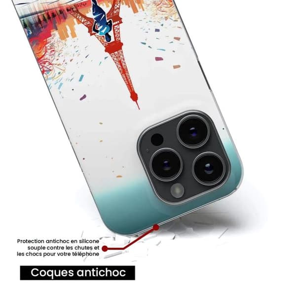Silicone-skal med tryck kompatibel med Xiaomi 14T 4G Olympiska Spelen