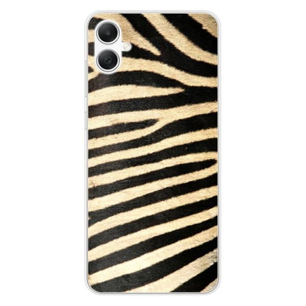 Siliconfodral med tryck kompatibel med Samsung Galaxy A05 Zebra