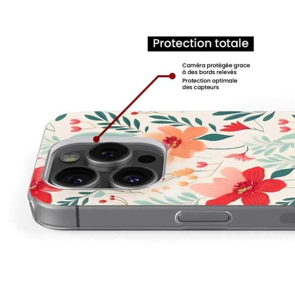 Siliconfodral med tryck kompatibel med Xiaomi 14T Pro Flower wall