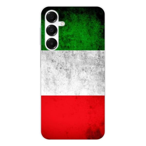 Silicone-skal med tryck kompatibel med Samsung Galaxy A36 5G Italiens flagga
