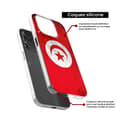 Miniatyrbild 4 av 6: Siliconfodral med tryck kompatibel med Xiaomi 14T 4G Tunisienflagga