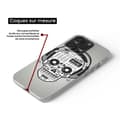 Miniatyrbild 3 av 6: Siliconecover med tryck kompatibel med Samsung Galaxy A05 Skull Music