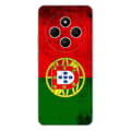 Miniatyrbild 1 av 6: Siliconfodral med tryck kompatibel med Xiaomi Redmi 14C 4G Portugals flagga