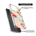 Miniatyrbild 4 av 6: Silicone case med tryck kompatibel med Apple iPhone 14 Pro Flower wall