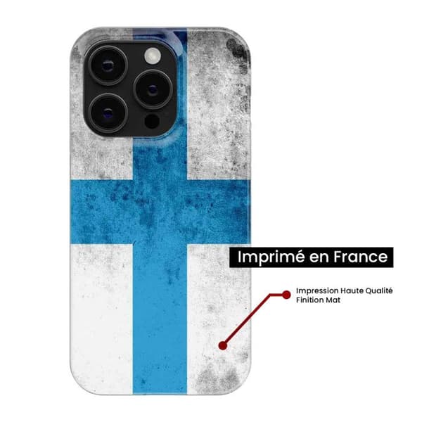 Siliconöverdrag tryckt kompatibelt med Xiaomi Redmi 14C 4G Flagga Marseille